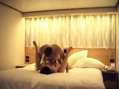Bootyful bright black haired white lady wanted some doggy style drilling